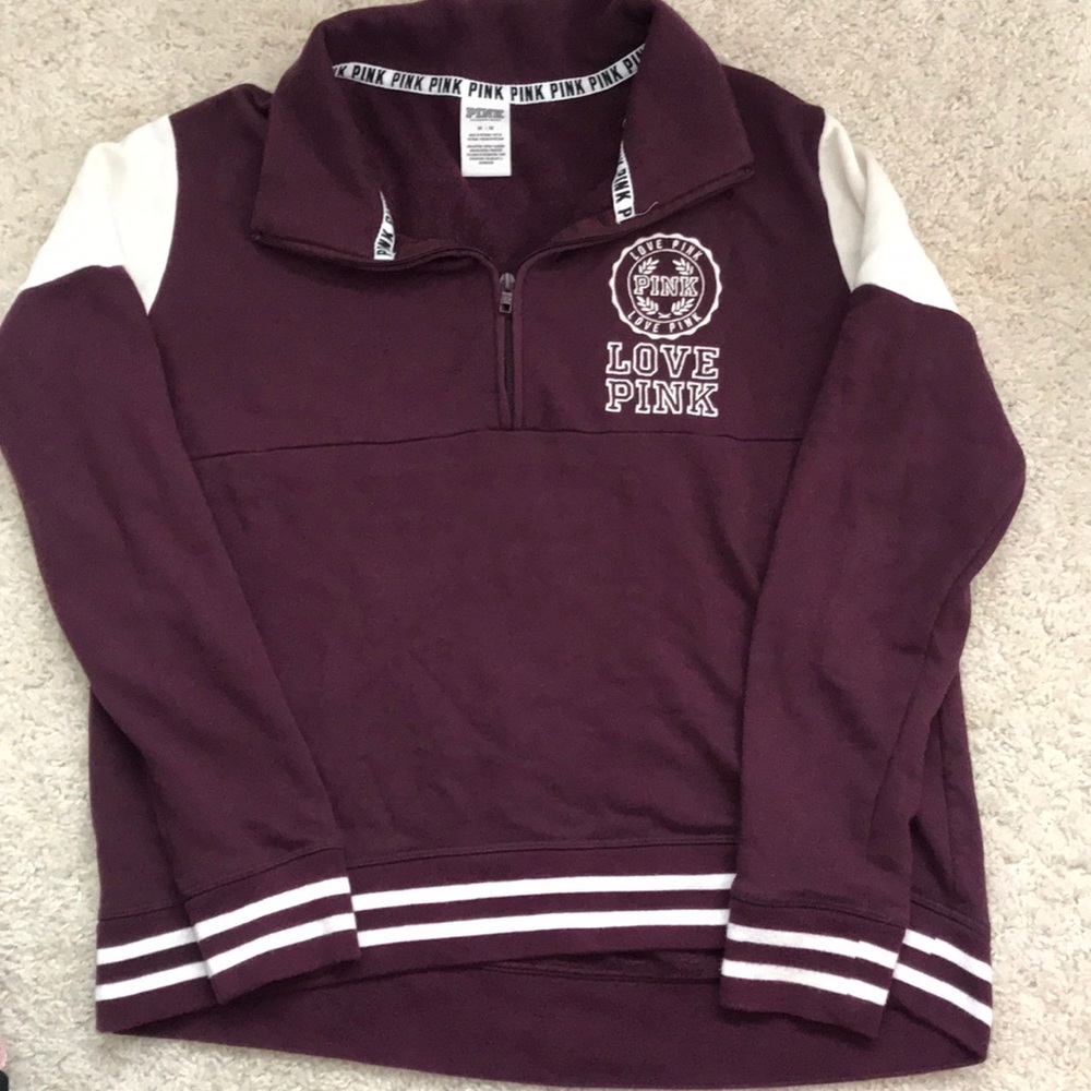 PINK quarter zip